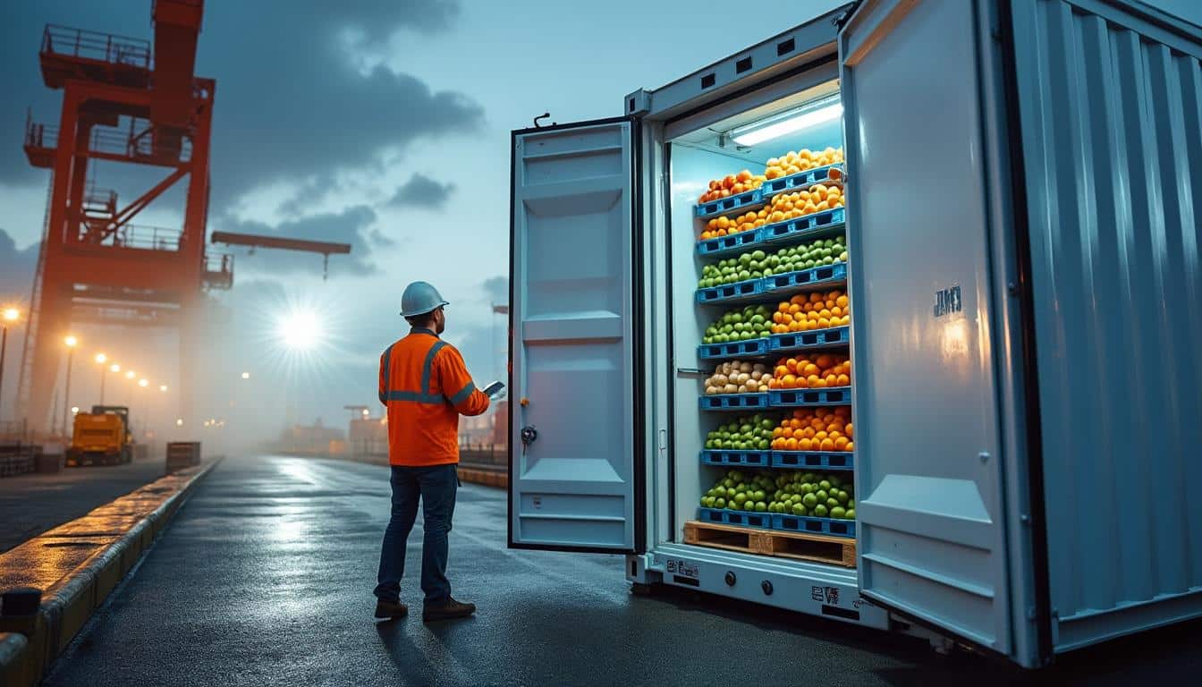 Illustration: Comprendre ce qu’est un conteneur frigorifique et ses spécificités