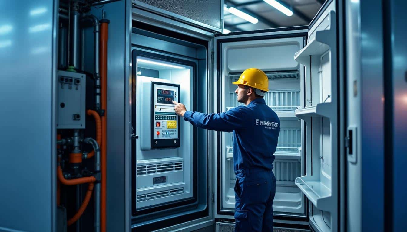 Illustration: Découvrir le fonctionnement du système de réfrigération embarqué