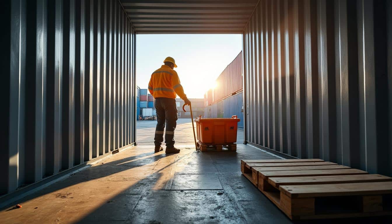 Illustration: Comprendre le rôle essentiel de l’empotage dans la préparation du conteneur