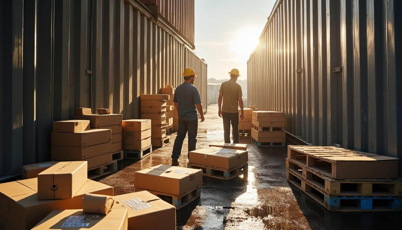 Empotage du conteneur : optimiser espace et sécurité du chargement