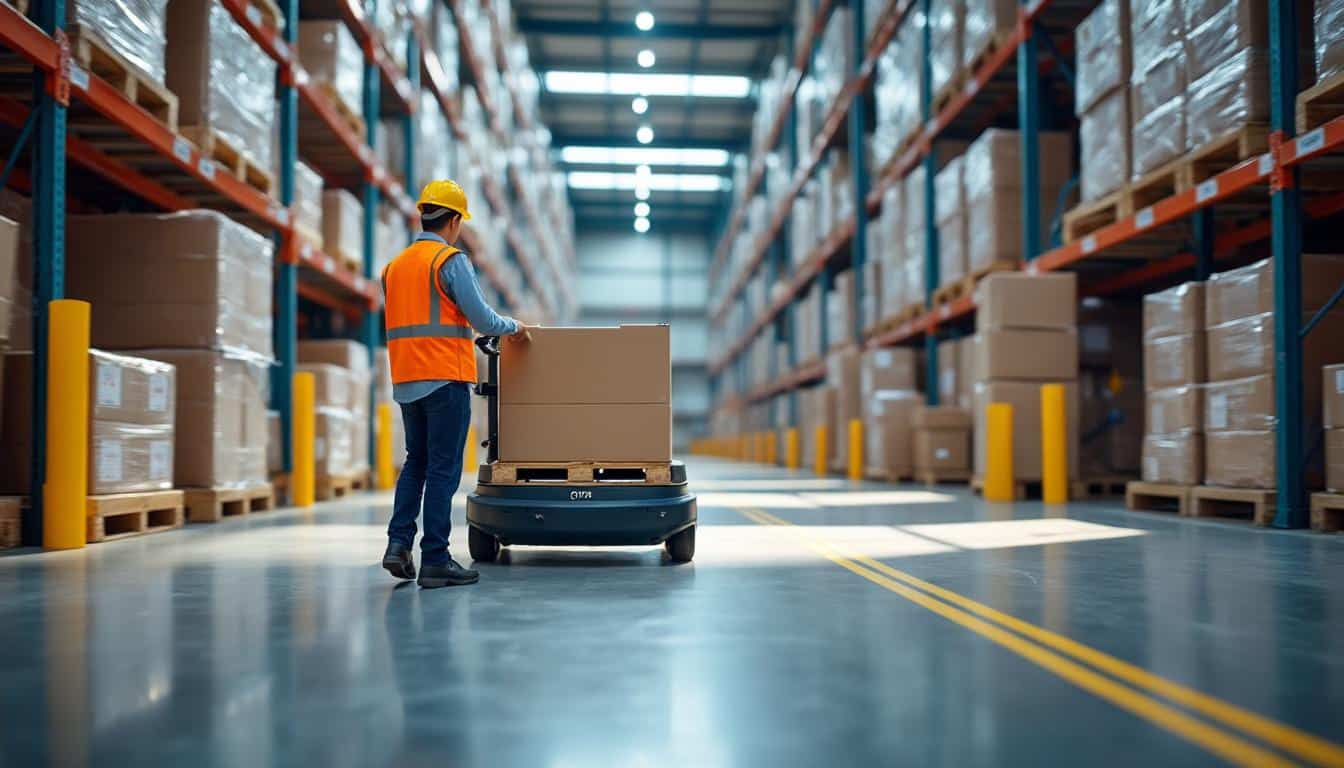 AGV logistique : optimiser la manutention avec les véhicules automatisés