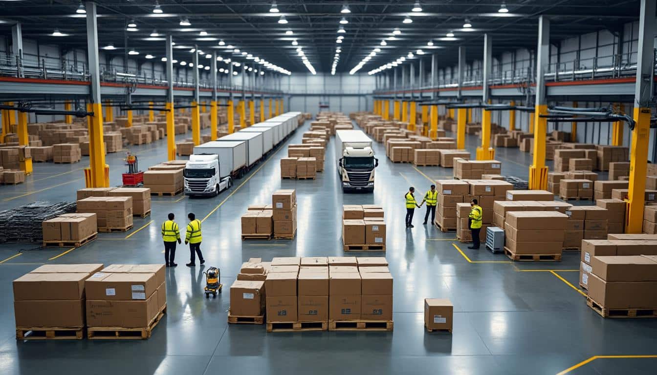 Illustration: Déchiffrer le concept d’être en transit sur nos plateformes logistiques