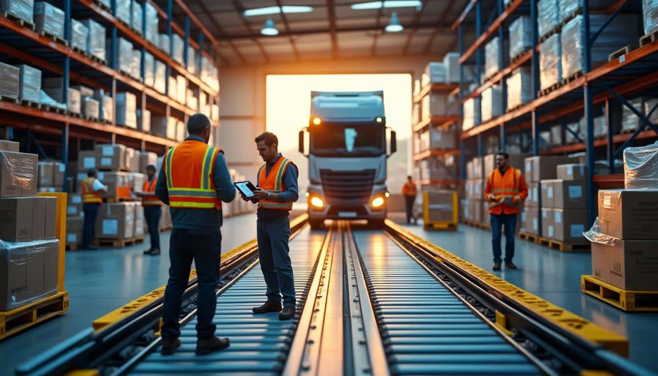 Illustration: Explorer les différents types de flux logistiques et leur interaction