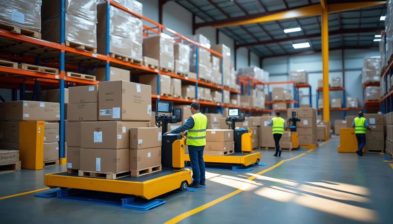 Illustration: Comprendre le rôle essentiel du matériel de stockage dans la chaîne logistique