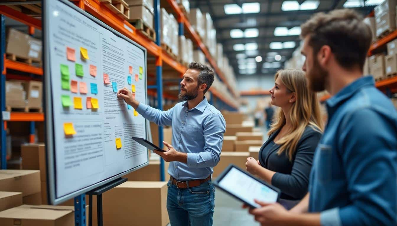 Illustration: Les compétences et qualités indispensables pour exercer comme responsable logistique