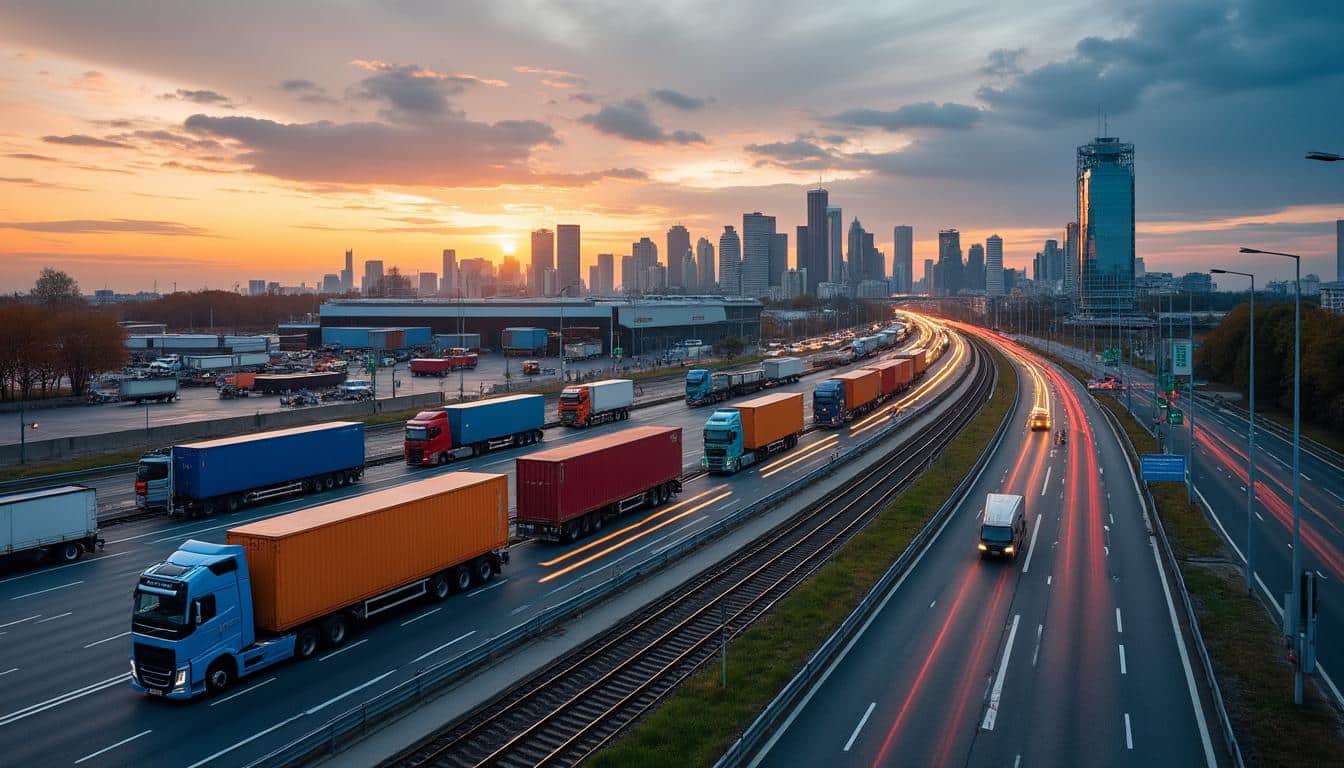 Illustration: Pourquoi la qualité des infrastructures de transport à Francfort est-elle cruciale pour la logistique ?