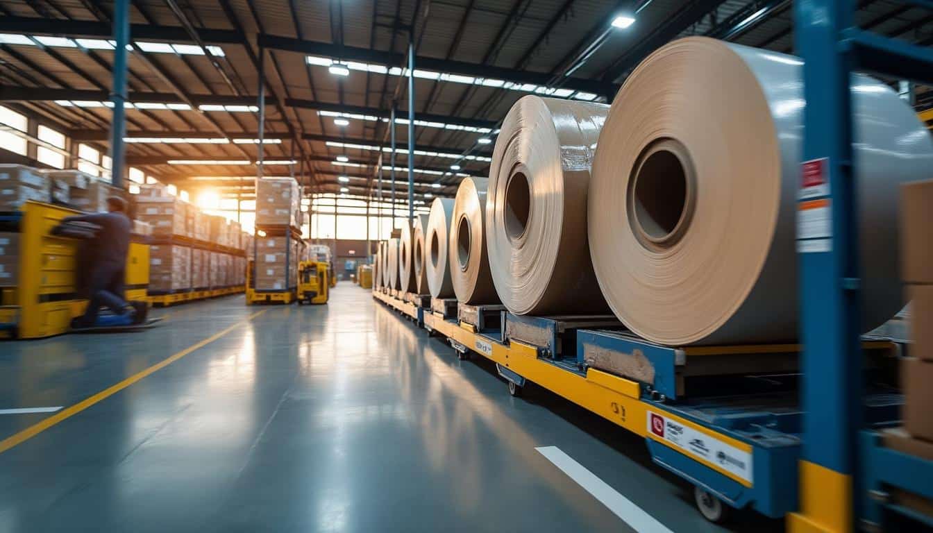 Illustration: Explorer les types de rolls logistiques et leurs spécificités