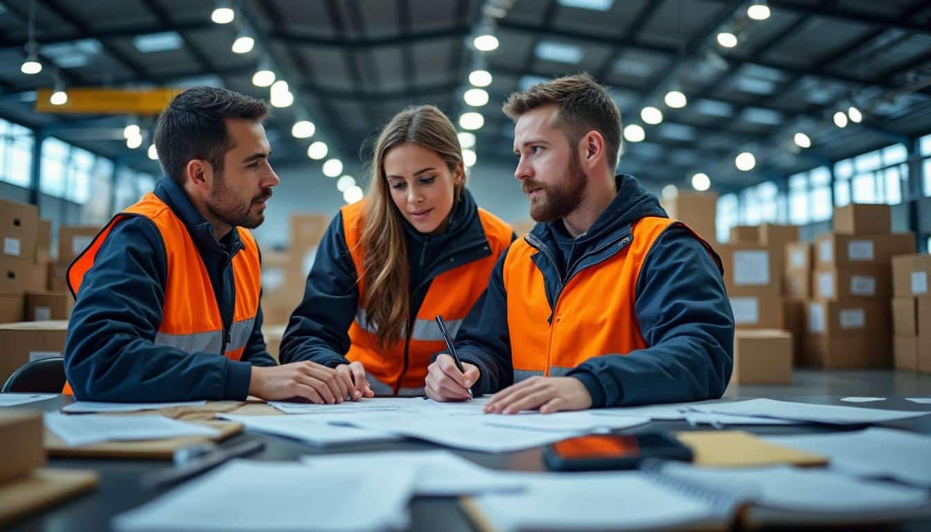 Illustration: Comprendre les bases du salaire dans le secteur de la logistique