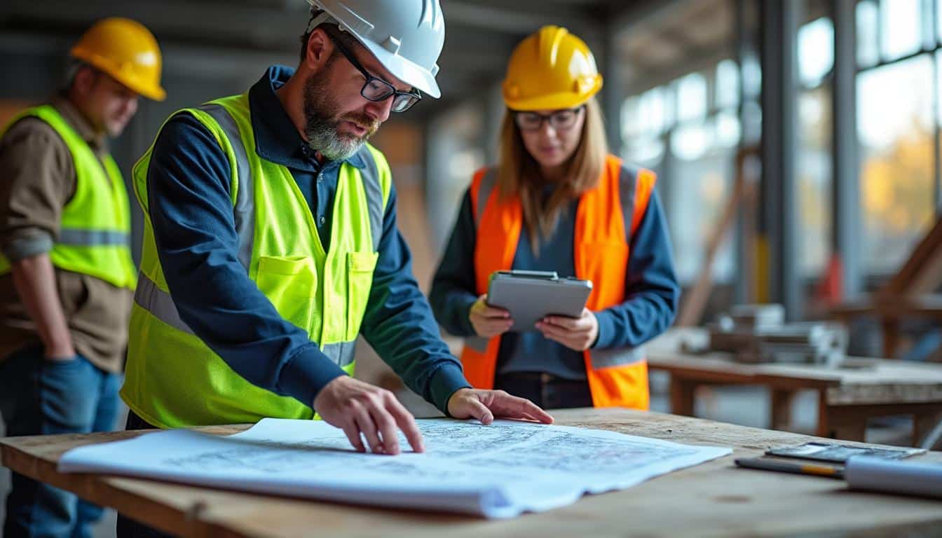 Illustration: Métiers et profils des professionnels dans le secteur du BTP