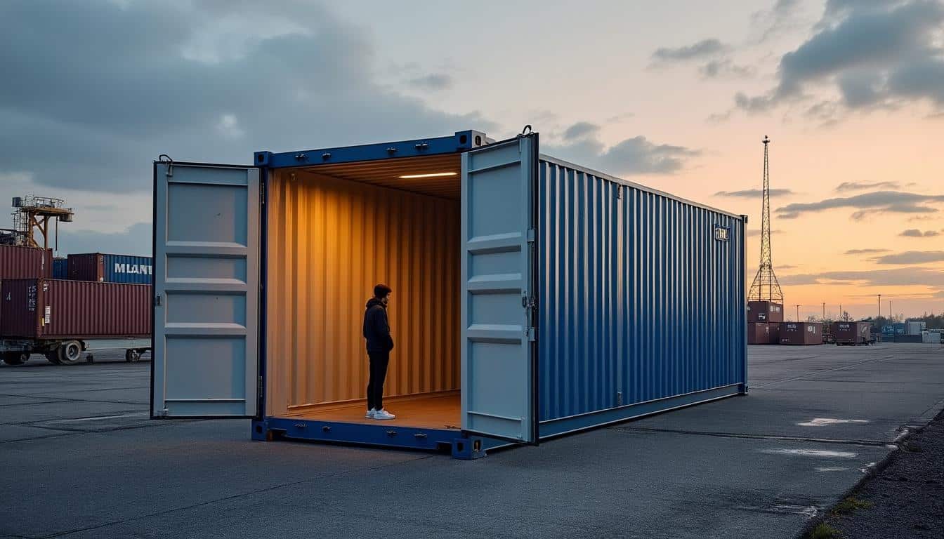 Illustration: Comprendre les caractéristiques principales du container de 20 pieds
