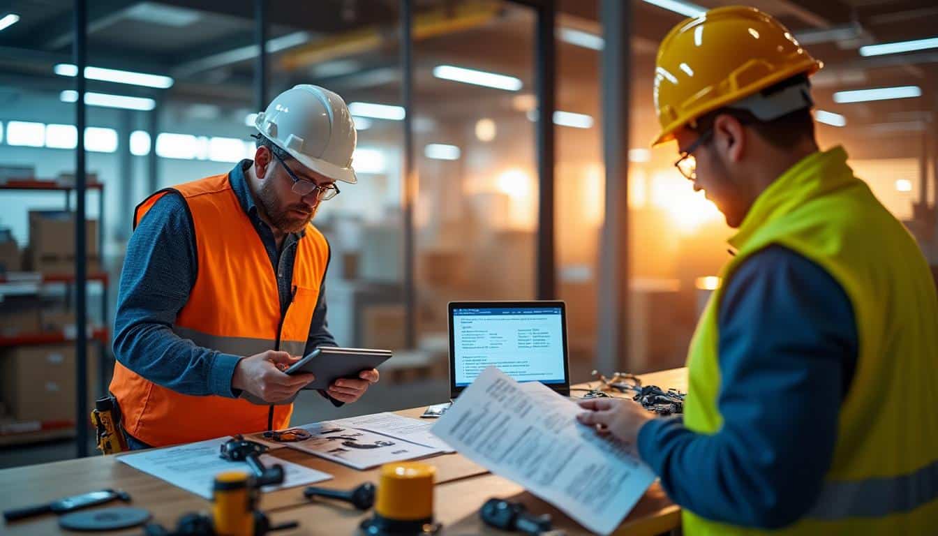 Illustration: Comment assurer la gestion et le suivi du parc matériel en entreprise BTP