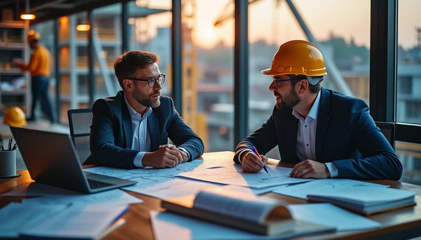 Illustration: Comprendre le rachat d’une entreprise dans le secteur du bâtiment et travaux publics