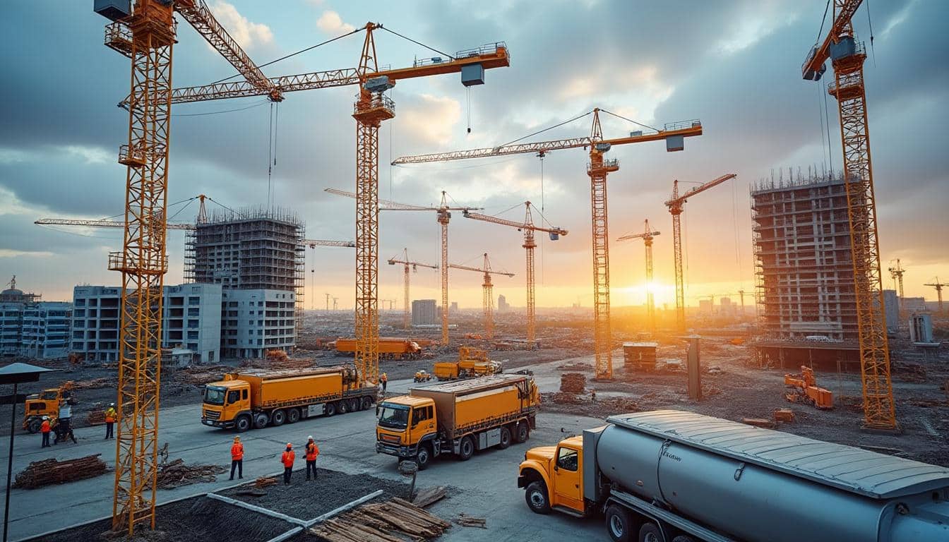 Illustration: Les leaders du secteur de la construction en France : classement et comparatif des entreprises majeures