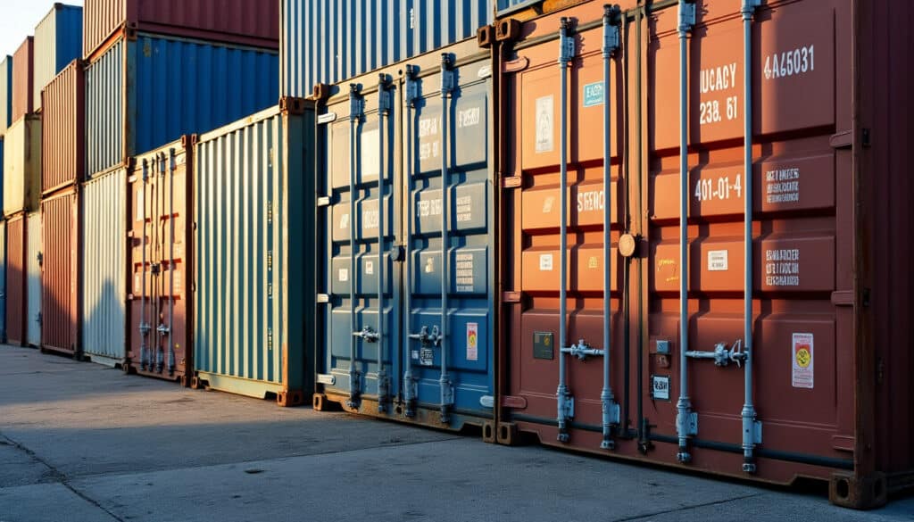 Conteneurs maritimes : dimensions standards et conseils pratiques