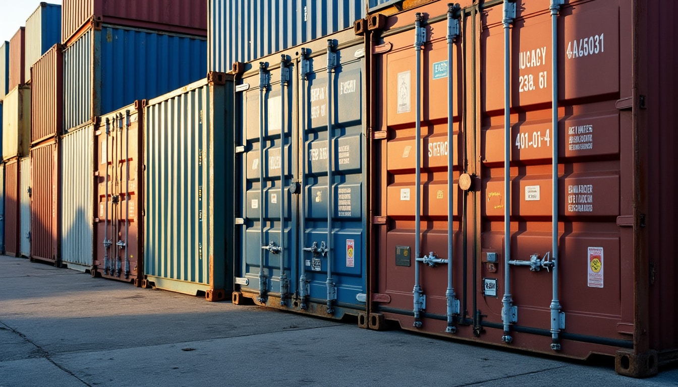 Conteneurs maritimes : dimensions standards et conseils pratiques