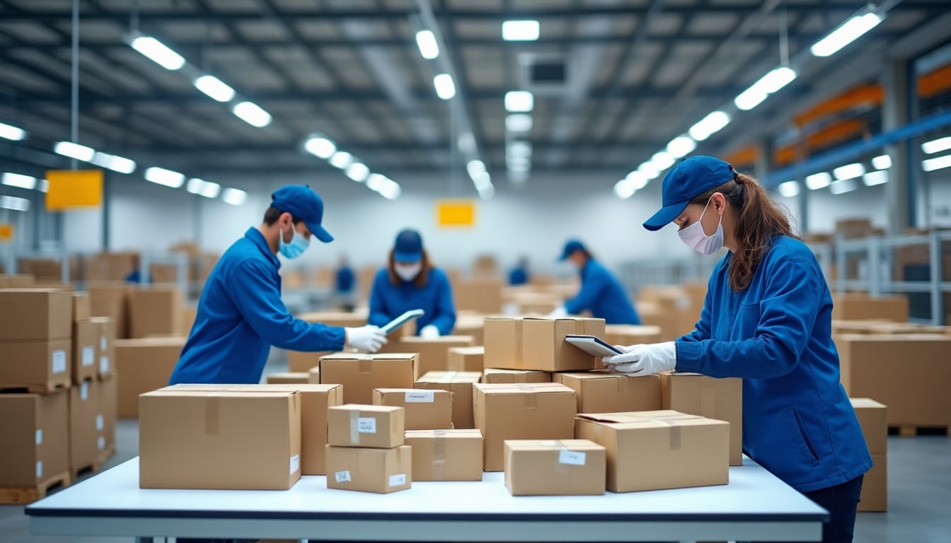Illustration: Comprendre le rôle du tri dans une agence de distribution