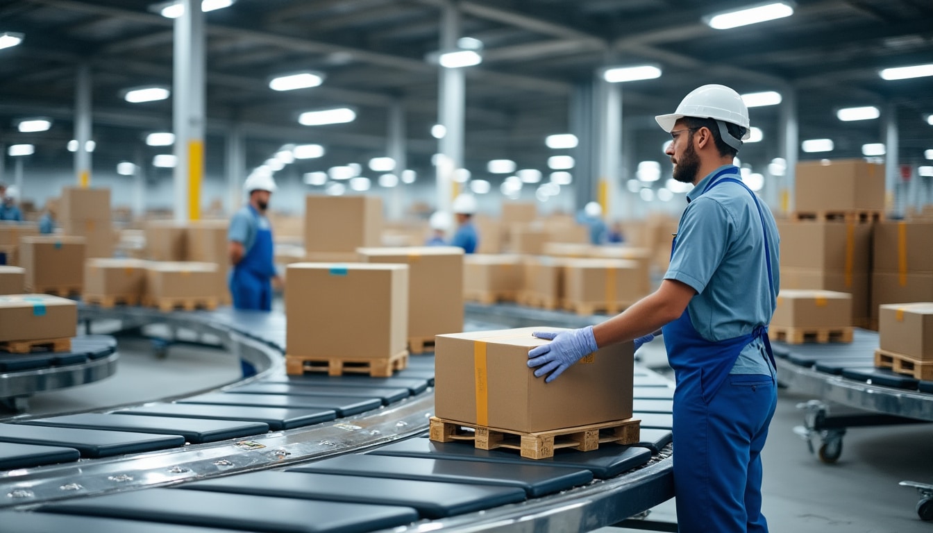 Le tri effectué dans l’agence de distribution : clé d’une livraison rapide