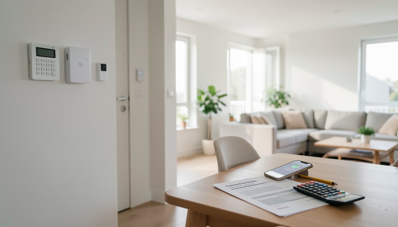 Prix d’une alarme maison : budget, options et services