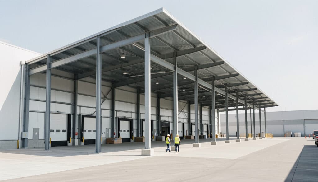 Bâtiment en acier pour l’industrie : usages et atouts