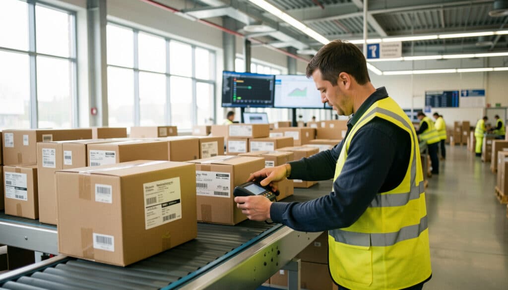 Colis arrivé au hub : que signifie ce statut ?